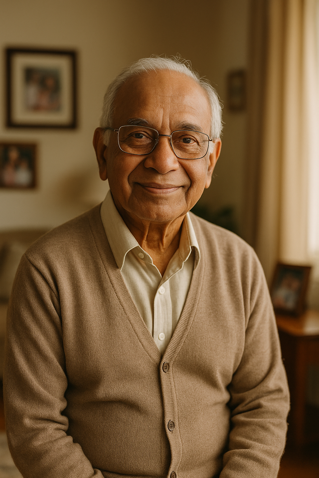 Raj's father